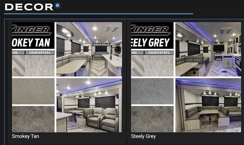 2026 CSX Zinger Decor Options