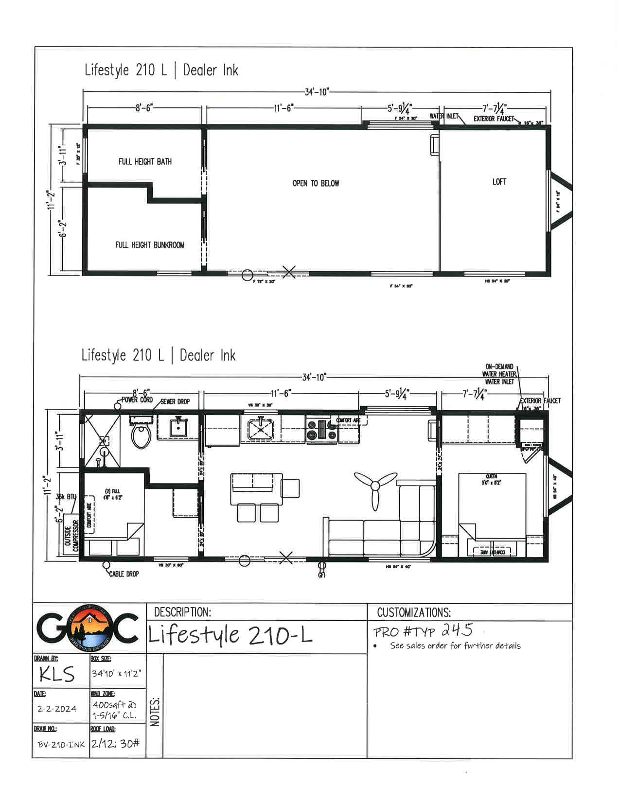 GOC 245 Lifestyle 210 L-floorplan GOC 245 Lifestyle 210 L-floorplan