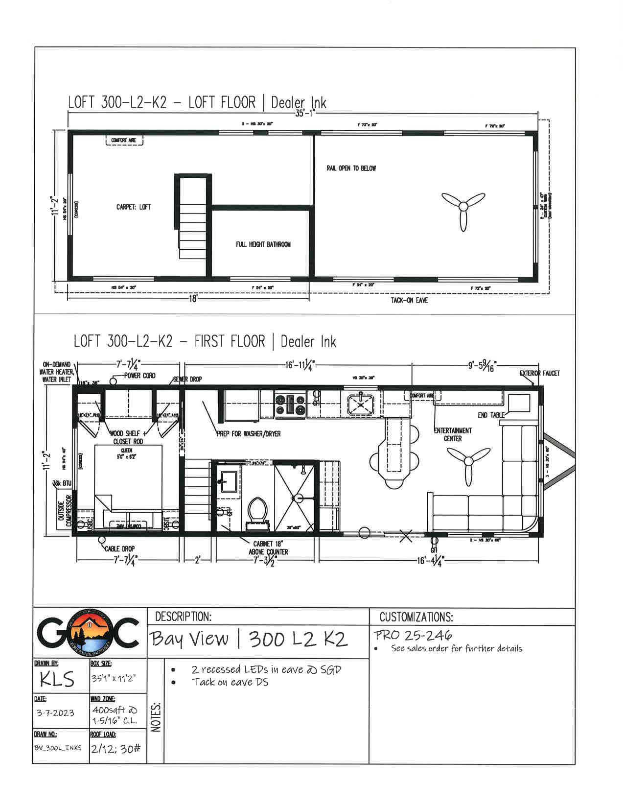 GOC 246 Pro Bayview 300 L2-K2-flooorplan GOC 246 Pro Bayview 300 L2-K2-flooorplan