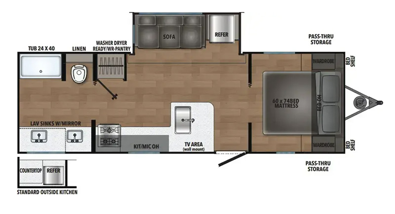 2026 NORTHERN SPIRIT SBT5260RBS-53 #4616-floorplan