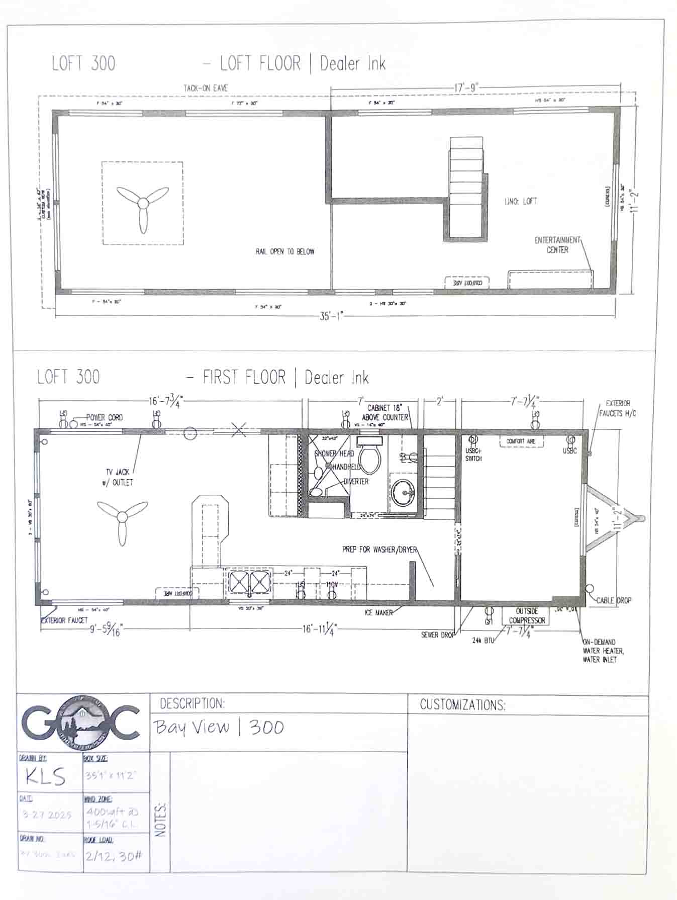 GOC Pro Bayview 300 L3-K2-loft-floorplan